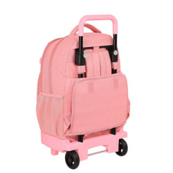 MOCHILA GDE C/RUEDAS COMPACT EXTRAIBLE GLOWLAB "ENJOY THE RIDE" 612161918 45*33 SAFTA22