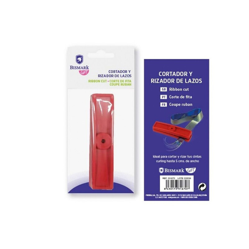 CORTADOR Y RIZADOR DE CINTA DE REGALO BISMARK 331670 POESSA