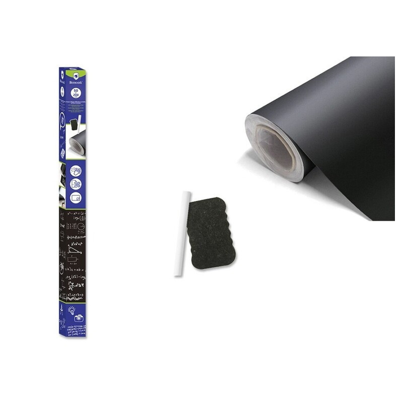 PIZARRA NEGRA BISMARK ROLLO 2,0*0,50 ADHESIVO 328320 POESSA