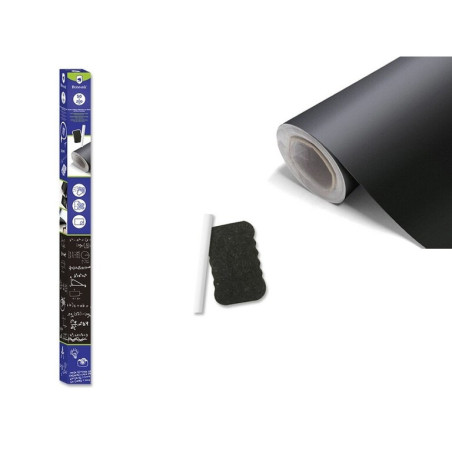 PIZARRA NEGRA BISMARK ROLLO 2,0*0,50 ADHESIVO 328320 POESSA