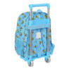 MOCHILA 185+CARRO 705 CON BOLSILLO 3D BOB ESPONJA "POSITIVE VIBES" 612191020 34*26 SAFTA22