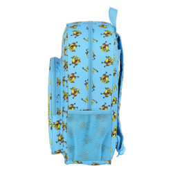 MOCHILA DE 33 CM ADAPT.CARRO BOB ESPONJA "POSITIVE VIBES" 612191180 42*33 SAFTA22
