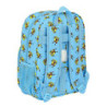 MOCHILA INFANTIL ADAPT.CARRO BOLSILLO 3D BOB ESPONJA "POSITIVE VIBES" 612191185 34*26 SAFTA22