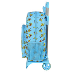 MOCHILA 180+CARRO 905 BOB ESPONJA "POSITIVE VIBES" 612191313 42*33 SAFTA22