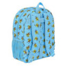 MOCHILA JUNIOR ADAPT.CARRO BOB ESPONJA "POSITIVE VIBES" 612191640 38*32 SAFTA22
