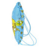 SACO PLANO JUNIOR BOB ESPONJA "POSITIVE VIBES" 612191855 34*26 SAFTA22