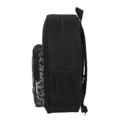 MOCHILA JUNIOR ADAPT.CARRO SMILEY WORLD "URBAN FLOW" 612192640 38*32 SAFTA22