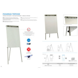 PIZARRA CONFERENCIAS TRIPODE MELAMINA RD-600 ROCADA 600