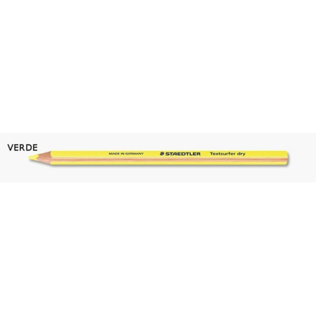 MARCD.FLUOR LAPIZ STAEDTLER TEXTSURFER DRY VERDE C/12U