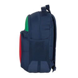 MOCHILA DOBLE ADAPTABLE BENETTON "UNITED" 612206773 42*32 SAFTA22