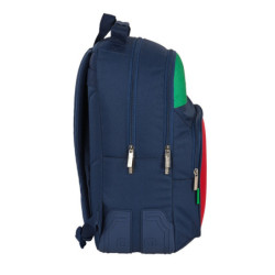 MOCHILA DOBLE ADAPTABLE BENETTON "UNITED" 612206773 42*32 SAFTA22