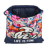 SACO PLANO EL NIÑO "LIFE IS FUN" 612207196 40*35 SAFTA22