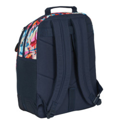 MOCHILA DOBLE ADAPTABLE EL NIÑO "LIFE IS FUN" 612207773 42*32 SAFTA22