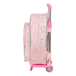 MOCHILA 185+CARRO 705 BARBIE "SWEET" 612210020 34*26 SAFTA22