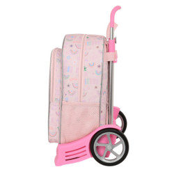 MOCHILA 180+CARRO EVOLUTION BARBIE "SWEET" 612210860 42*33 SAFTA22