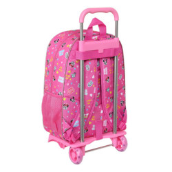 MOCHILA 180+CARRO 905 MINNIE MOUSE "LUCKY" 612212160 42*33 SAFTA22