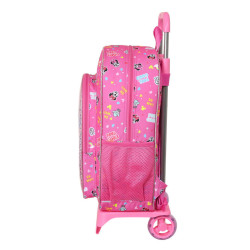 MOCHILA 180+CARRO 905 MINNIE MOUSE "LUCKY" 612212160 42*33 SAFTA22