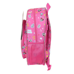 MOCHILA INFANTIL ADAPTABLE MINNIE MOUSE "LUCKY" 612212609 34*28 SAFTA22