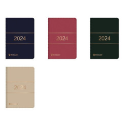 AGENDA ANUAL 2024 POESSA24 S/V TAMAÑO BOLSILLO POCKET SURTIDA COLORES 331692