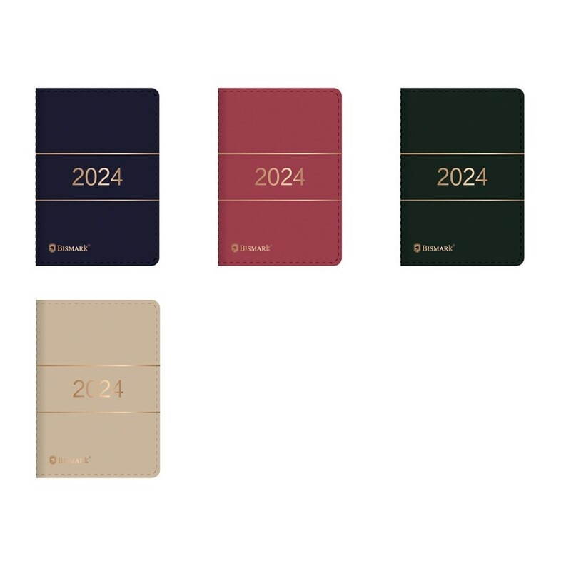 AGENDA ANUAL 2024 POESSA24 S/V TAMAÑO BOLSILLO POCKET SURTIDA COLORES 331692