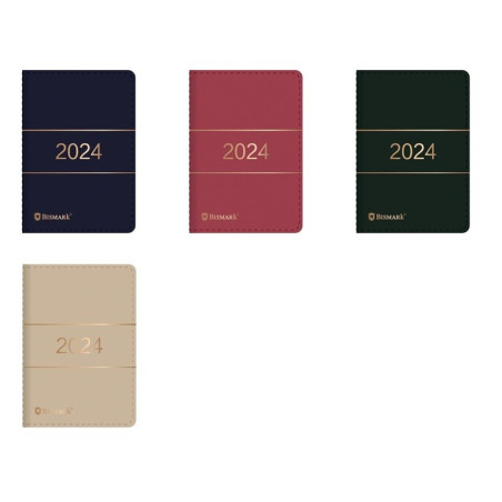 AGENDA ANUAL 2024 POESSA24 S/V TAMAÑO BOLSILLO POCKET SURTIDA COLORES 331692