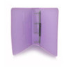 CARPETA 4A 40 OFFICEBOX PP BORDE TELA PASTEL MORADO UNIDAD 44005MB