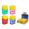 GOMAS DE BORRAR + SACAPUNTAS PATATAS FRITAS BISMARK KIDS 331837 POESSA UNIDAD (24)