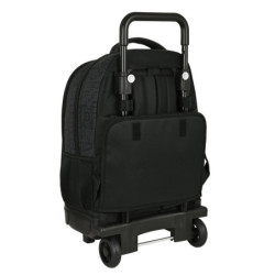 MOCHILA GDE C/RUEDAS COMPACT EXTRAIBLE PAUL FRANK "TEAM PLAYER" 612219918 45*33 SAFTA22