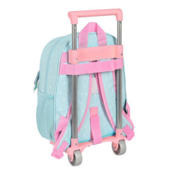 MOCHILA 609+CARRO 705 RECICLABLE GLOWLAB KIDS "NUBE" 612223020 34*28 SAFTA22