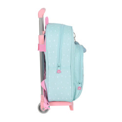 MOCHILA 609+CARRO 705 RECICLABLE GLOWLAB KIDS "NUBE" 612223020 34*28 SAFTA22