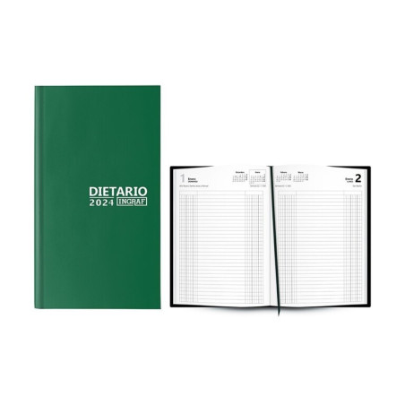 DIETARIO ANUAL 2024 POESSA24 D/P TAMAÑO 8º COLORES SURTIDOS 354407