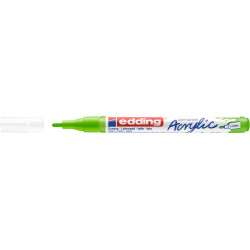 MARCADOR EDDING N.º 5300 ACRILICO 1-2 MM LIMON COLOR 927 UNIDAD