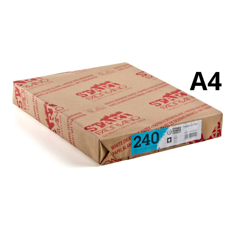 LAMINAS DIBUJO PACK DE PAPEL DIBUJO START -240 G - A4 -125 H. SADIPAL