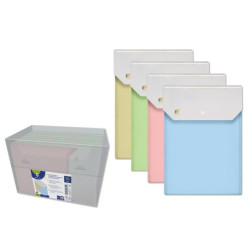 DOSSIER SOBRE BOLSA A4 VERTICAL YES 511730 POESSA UNIDAD