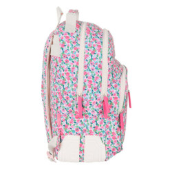 MOCHILA DOBLE ADAPTABLE VMB "ROSEBLOOM" 612236773 42*32 SAFTA22