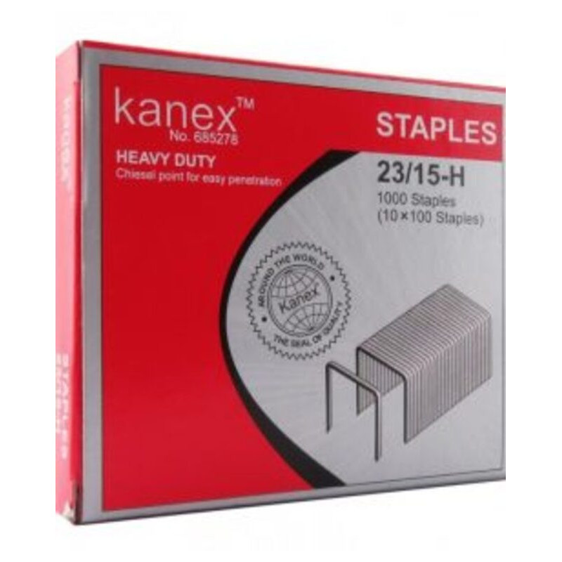 GRAPAS KANEX GALVANIZADAS 23/15 CAJA 1000U ARTES