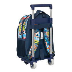 MOCHILA 524+CARRO 705 HOT WHEELS "CHALLENGE" 612238020 33*27 SAFTA22