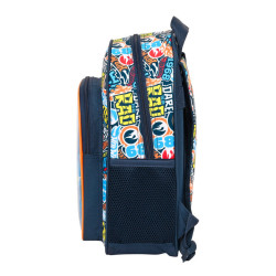 MOCHILA INFANTIL ADAPTABLE HOT WHEELS "CHALLENGE" 612238524 33*27 SAFTA22