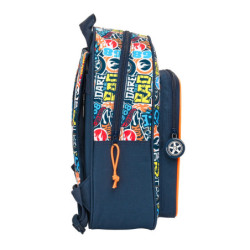 MOCHILA INFANTIL ADAPTABLE HOT WHEELS "CHALLENGE" 612238524 33*27 SAFTA22