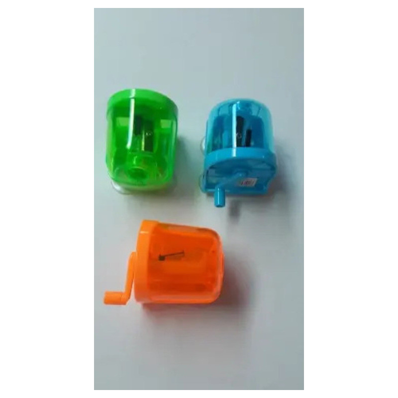 SACAPUNTAS MAQUINA TIKO MINI EXPOSITOR 24U COLORES SURTIDOS ARTES AS00516