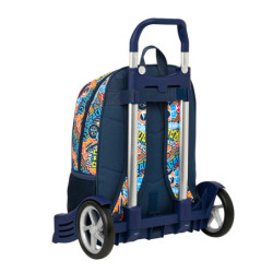 MOCHILA 522+CARRO EVOLUTION HOT WHEELS "CHALLENGE" 612238860 42*32 SAFTA22