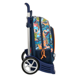 MOCHILA 522+CARRO EVOLUTION HOT WHEELS "CHALLENGE" 612238860 42*32 SAFTA22