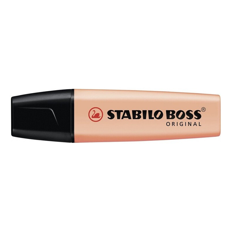 MARCD.FLUOR STABILO BOSS PASTEL MELOCOTON SEDOSO C/10U 70/126