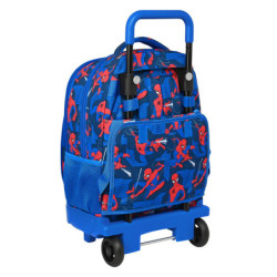 MOCHILA GDE C/RUEDAS COMPACT EXTRAIBLE SPIDER-MAN "GREAT POWER" 612243918 45*33 SAFTA22