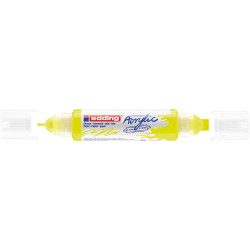 MARCADOR EDDING N.º 5400 ACRILICO 3D 2-3 / 5-10 MM AMARILLO NEON COLOR 65 UNIDAD