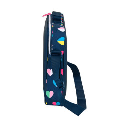 BANDOLERA EXTRAESCOLARES BENETTON "CORAZONES" 612250385 28*38 SAFTA22
