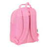 MOCHILA DOBLE ADAPTABLE BENETTON "FLAMINGO PINK" 612252773 42*32 SAFTA22
