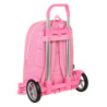 MOCHILA 876+CARRO EVOLUTION BENETTON "FLAMINGO PINK" 612252860 46*30 SAFTA22
