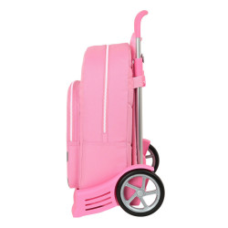 MOCHILA 876+CARRO EVOLUTION BENETTON "FLAMINGO PINK" 612252860 46*30 SAFTA22