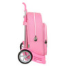 MOCHILA 876+CARRO EVOLUTION BENETTON "FLAMINGO PINK" 612252860 46*30 SAFTA22